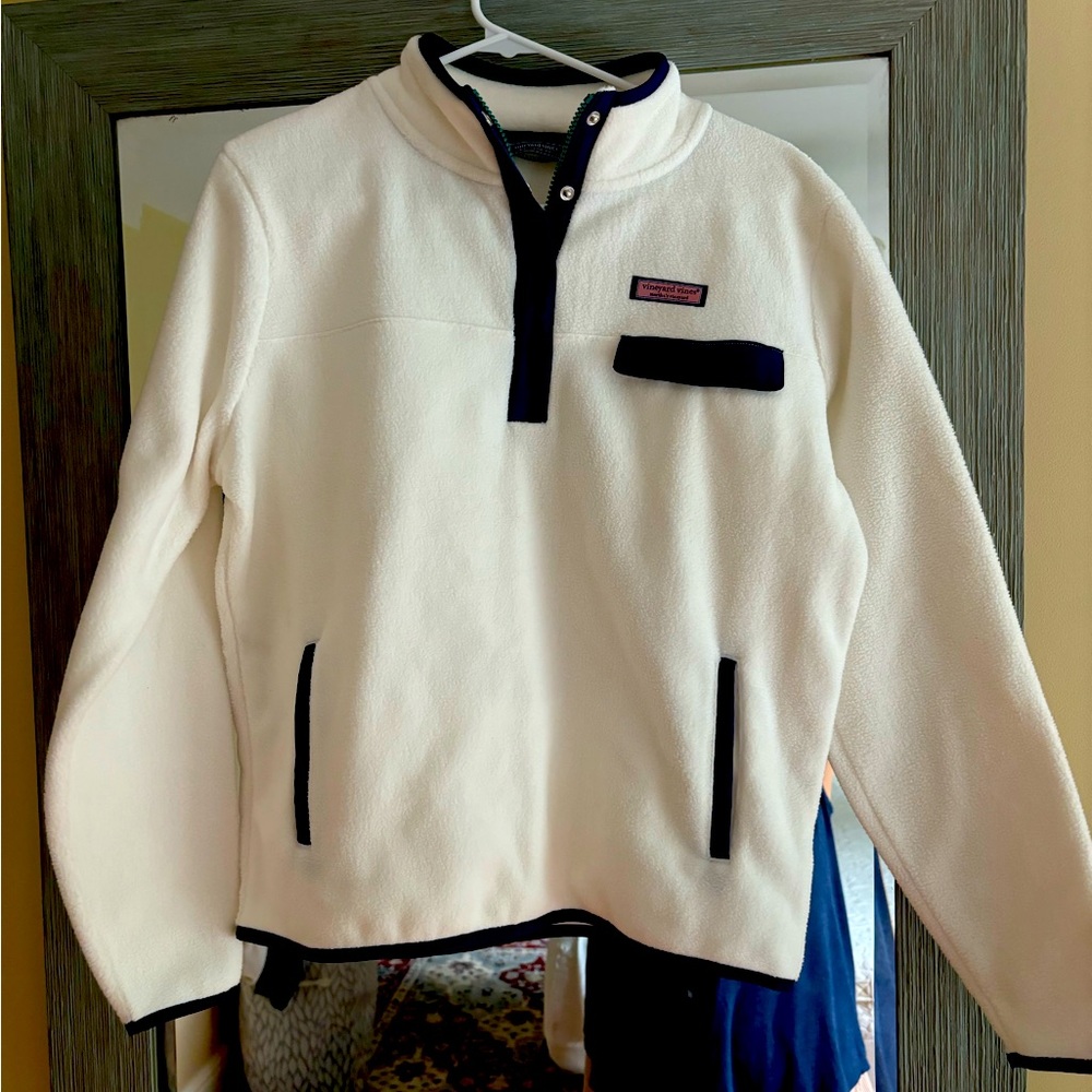 NWT Vineyard Vines 3/4 Fleece Zip